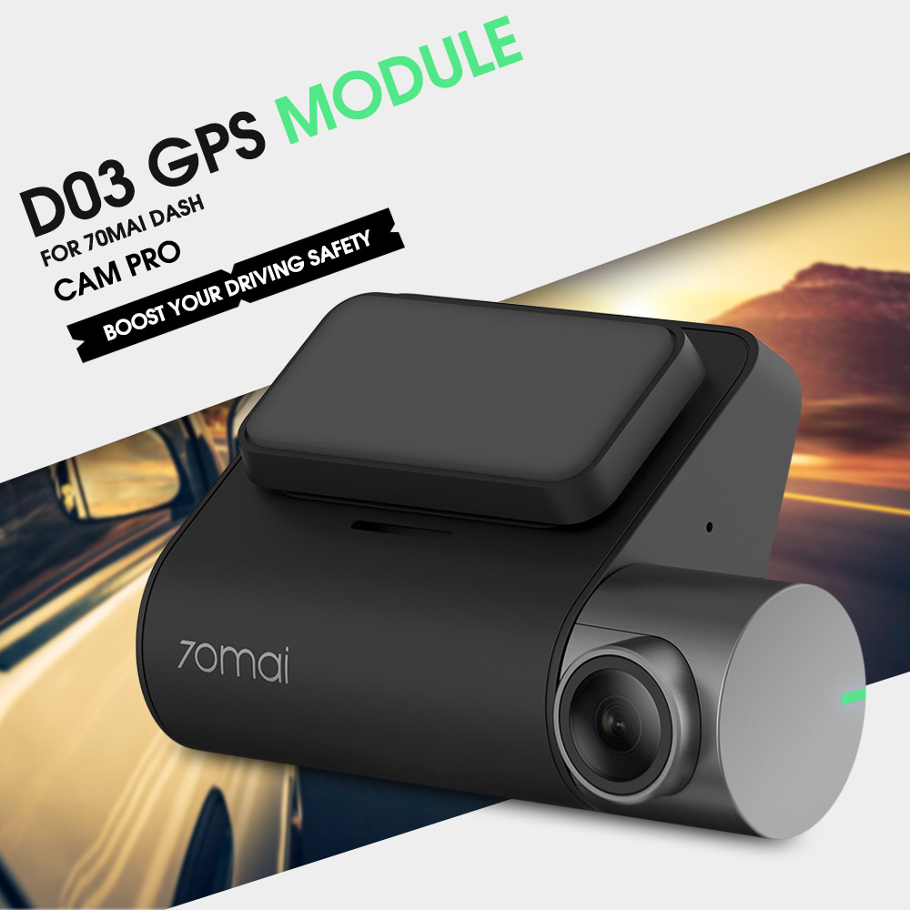 70mai Dash Cam Pro D03 GPS Module Dual Mode Position