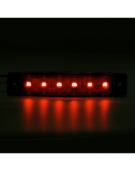 6 LEDs Waterproof Car Truck Warning Side Light