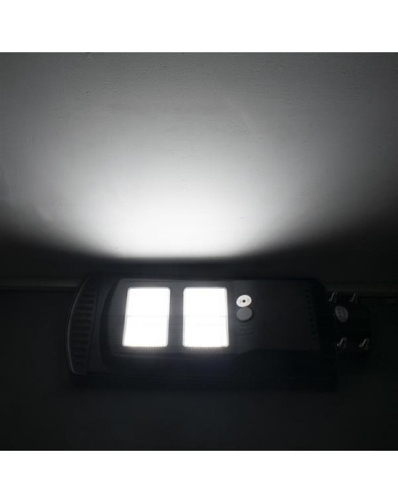 150W LED Solar Street Light Radar Induction Outdoor Wall Lamp + Remote