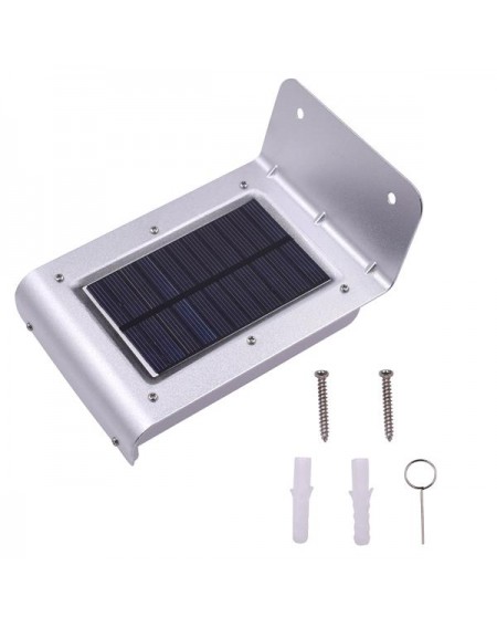 YY001 16-LED SMD3528 100LM Solar Energy LED Outdoor Lamp with Infrared Induction & Light-operated Co
