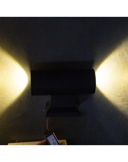 ZC001170 Warm White Double Wall Lamp COB*2LED 2*3W (6.5*16CM) BlackZC001170 Warm White Double Wall Lamp COB*2LED 2*3W (6.5*16CM) Black