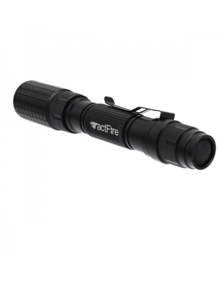 Tactical 5-modes Zooming Flashlight Set Black