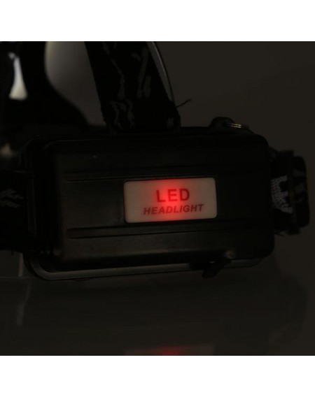 200000LM 11LED USB Chargeable Headlight HT011 Grey