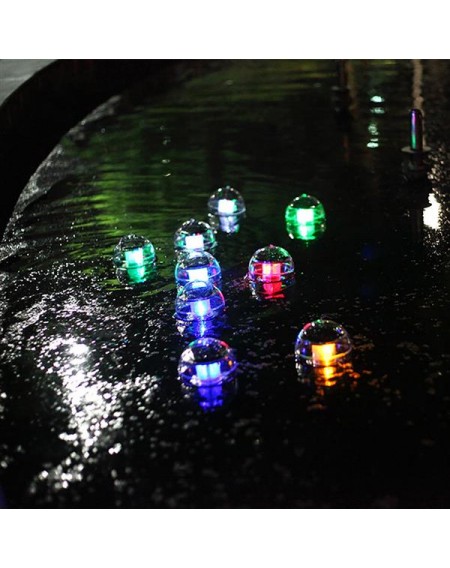 Solar LED Floating Lamp(Rotating Color Changed)
