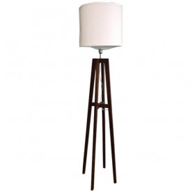 Alightup Living Room Bedroom Study Concise Modern Vertical Quadrupod Floor Lamp US Plug Rufous
