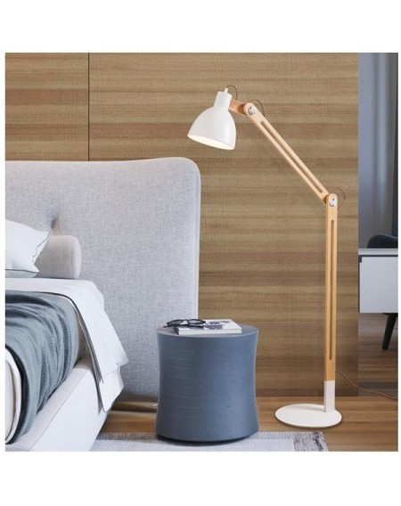 Warm Personality Creative Vertical Long Arm Folding Sofa Floor Lamp with Light Source