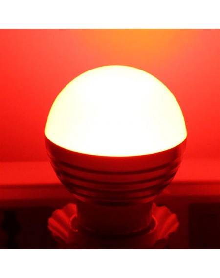 E27 3W RGB Light Bulb 85-265V