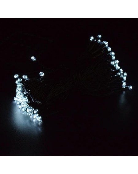 White 100 LED Solar String Fairy Light Christmas Party