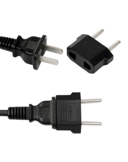 YWXLight 1Pcs Standard US / AU to European Euro EU Travel Charger Adapter Plug Outlet Converter